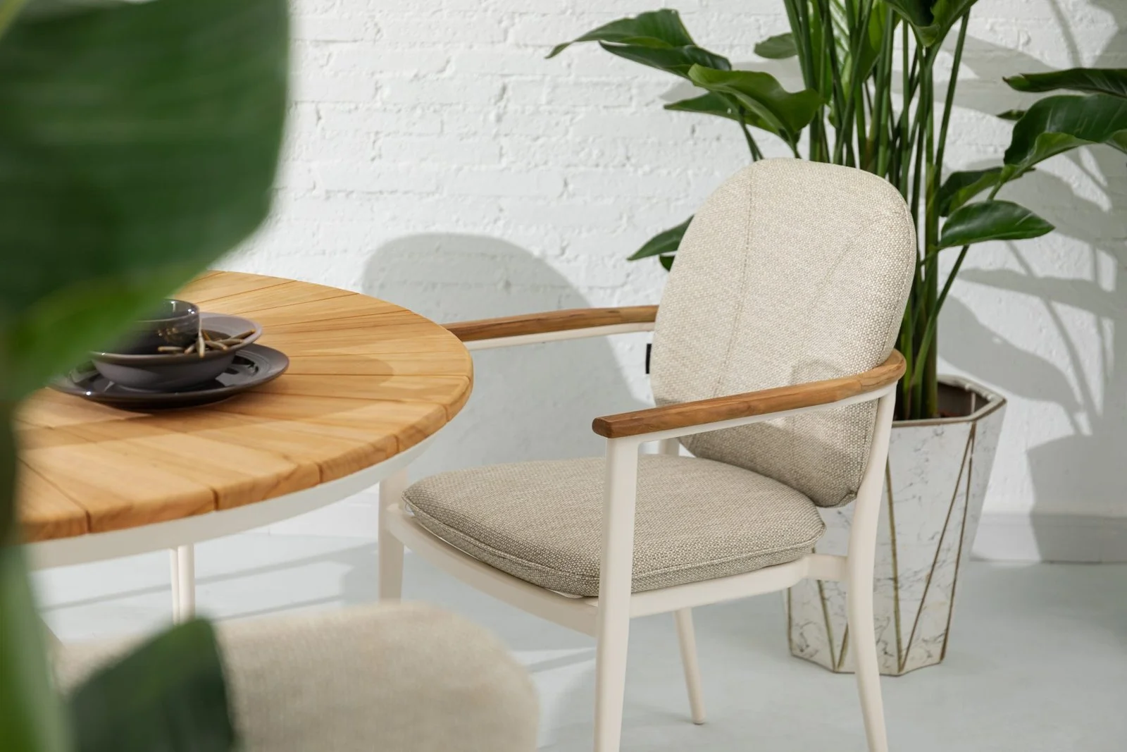 Atlanta Dining Chair With Cushion — View 11