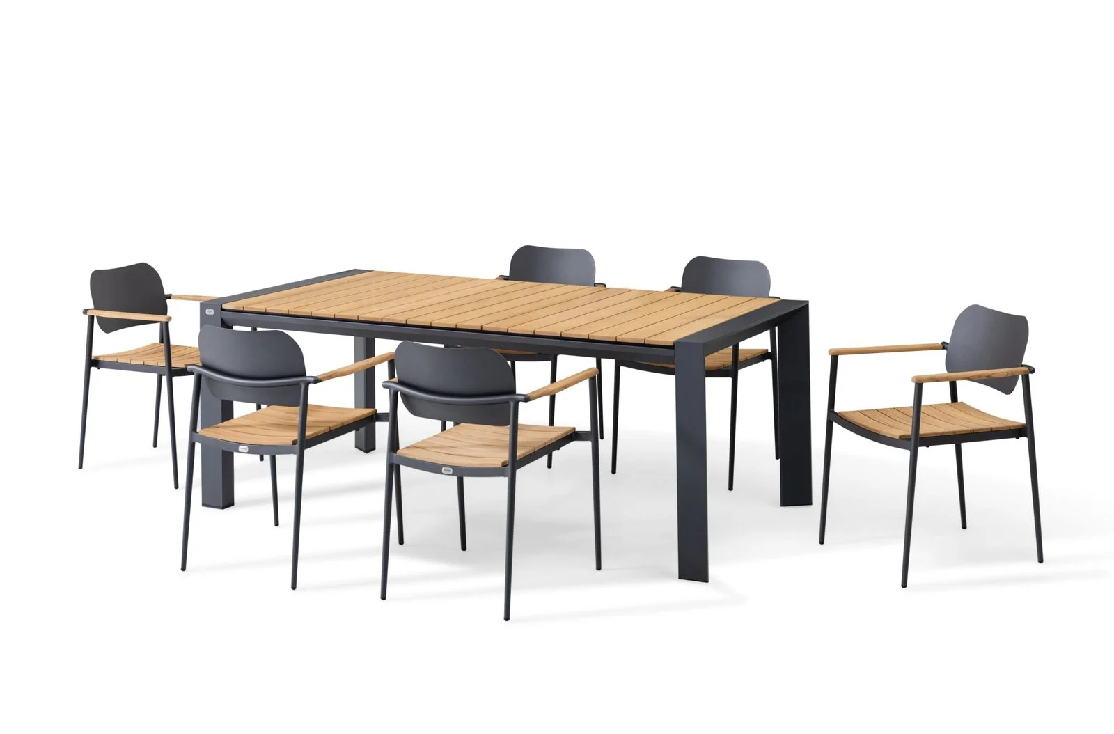 Noa Dining Extended Table 6seats Pier Set