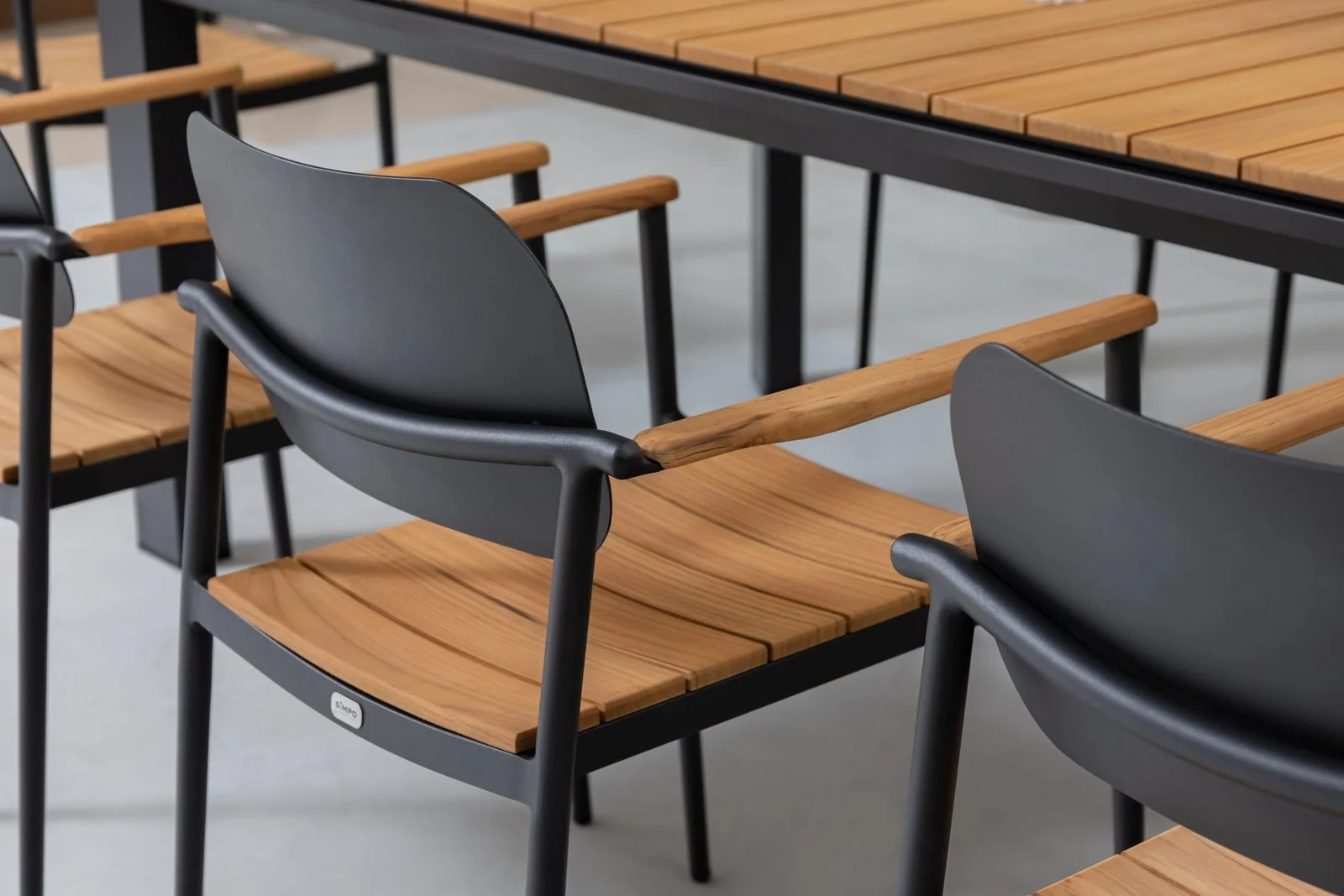 Noa Dining Extended Table 6seats Pier Set — View 7