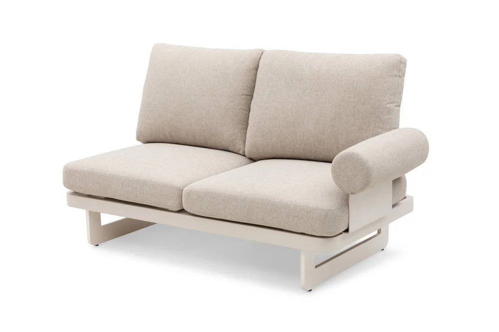 Modular Outdoor Sofa Set With Sintered Stone Table — View 4