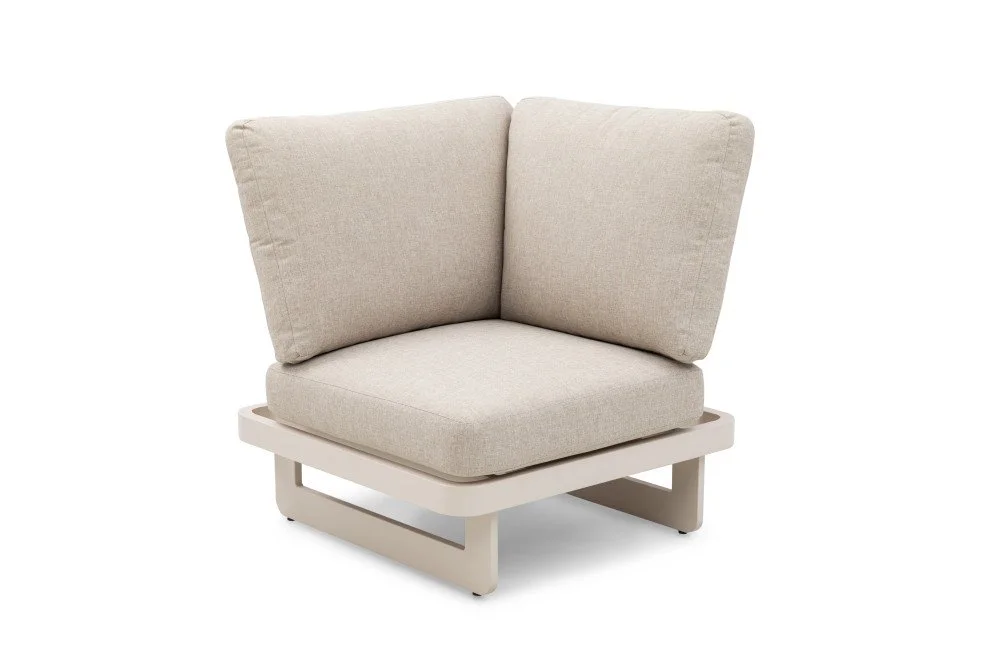 Modular Outdoor Sofa Set With Sintered Stone Table — View 8