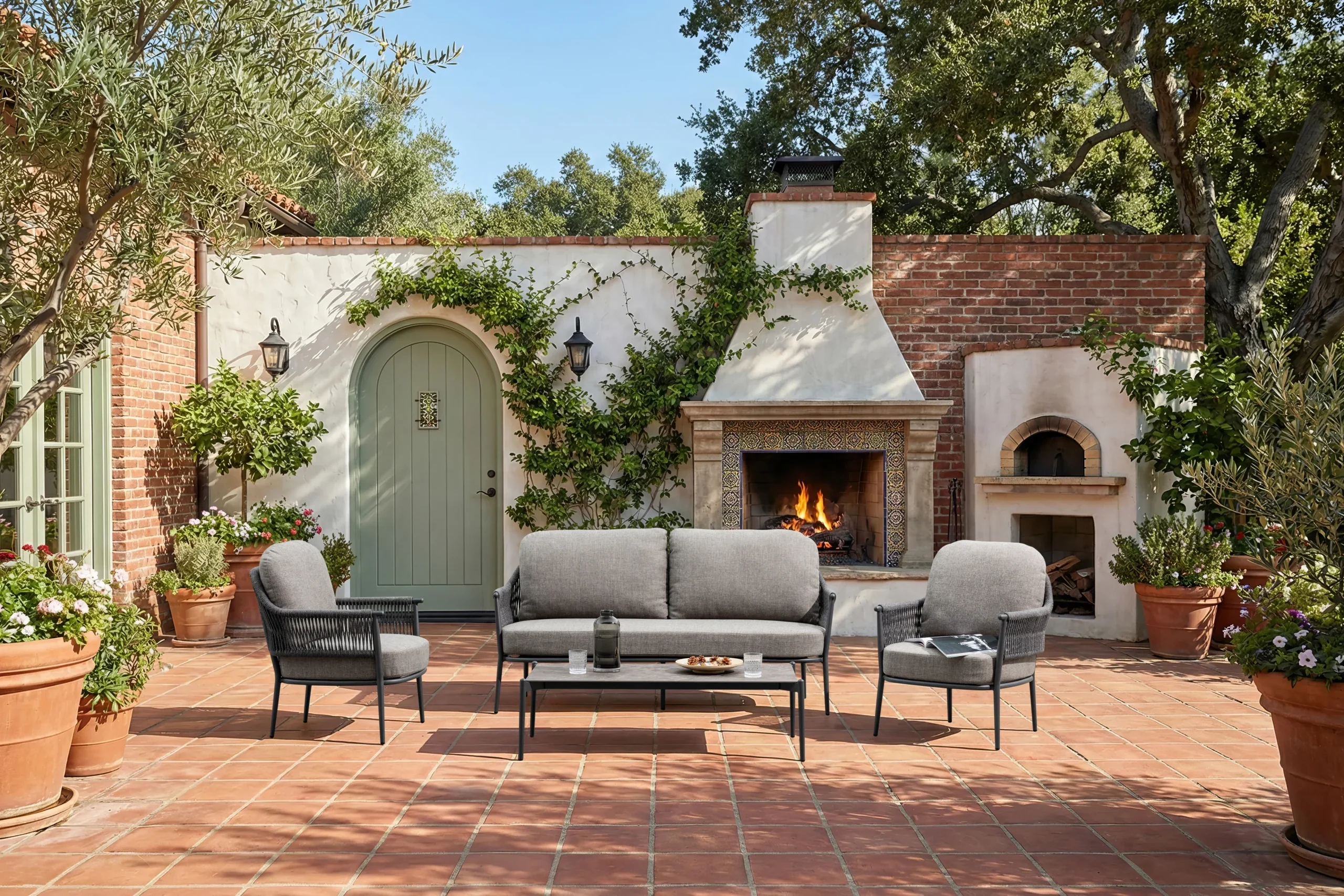Ripple 2-Seat Outdoor Sofa Set