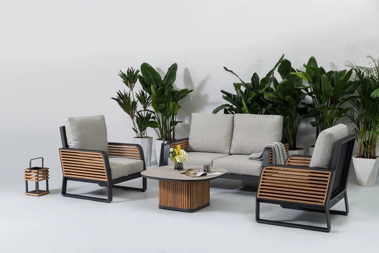 Yachtie Teak Side Table L — View 5